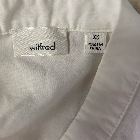 Wilfred White Panthere Ruffled Blouse XS - Picture 4 of 12